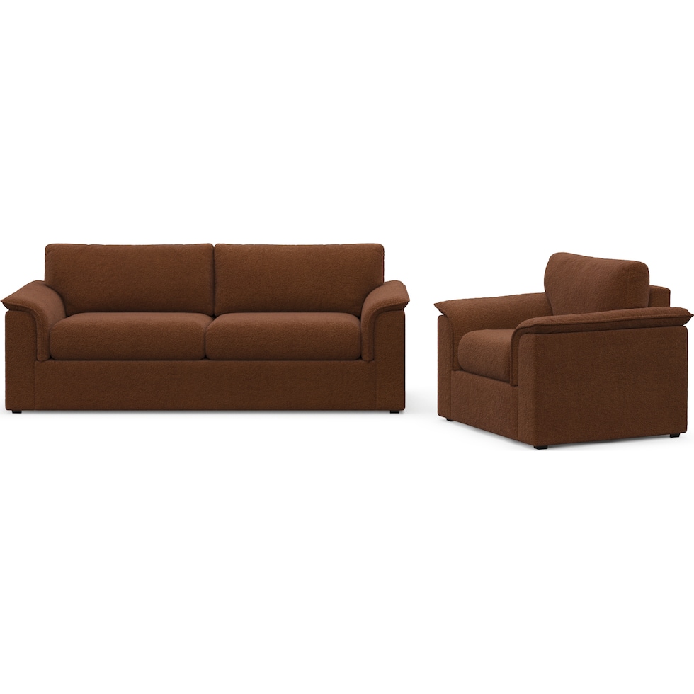 morse dark brown  pc living room   