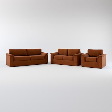 Morse Sofa, Loveseat and Chair Set