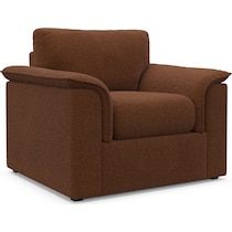morse dark brown chair   