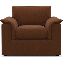 morse dark brown chair   