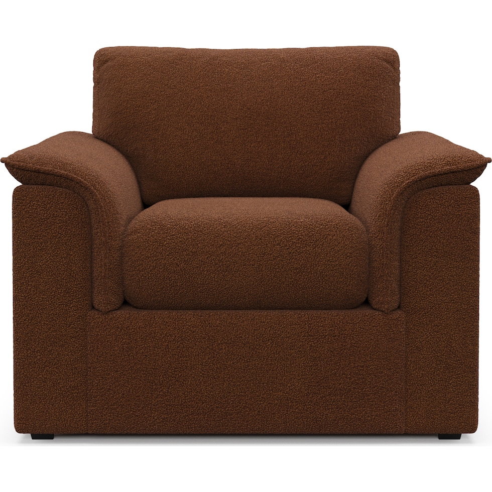 morse dark brown chair   