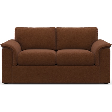 Morse Foam Comfort Loveseat - Nora Chocolate
