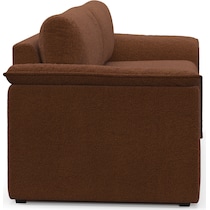 morse dark brown sofa   