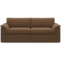 morse dark brown sofa   