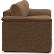 morse dark brown sofa   