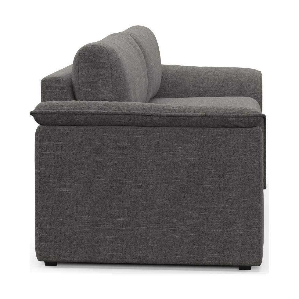morse gray sofa   