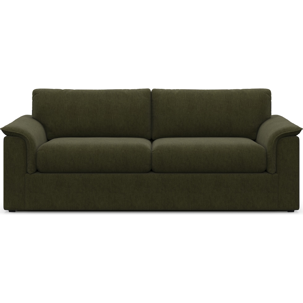 morse green sofa   