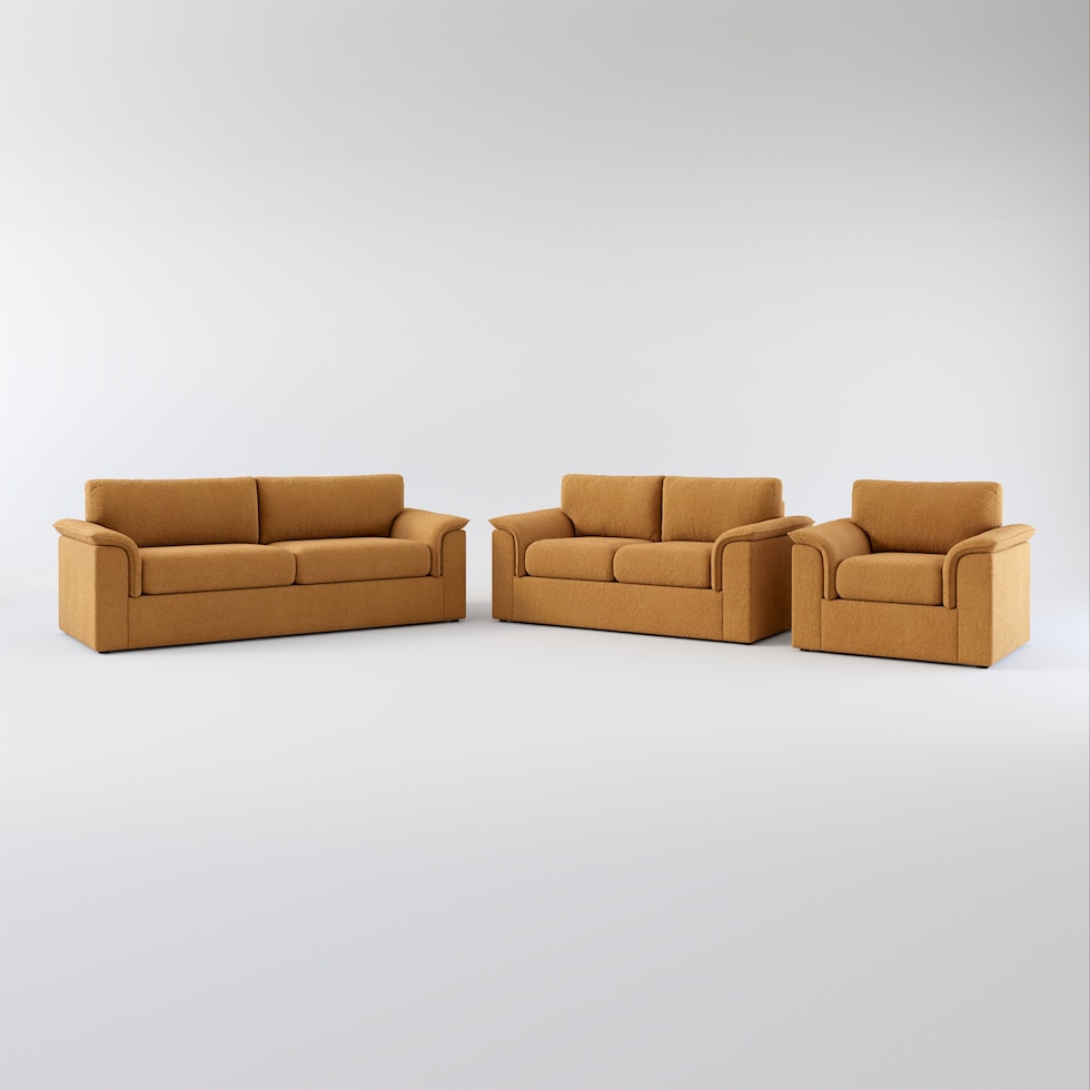 morse light brown  pc living room   