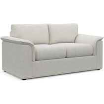 morse white loveseat   