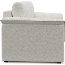 morse white loveseat   