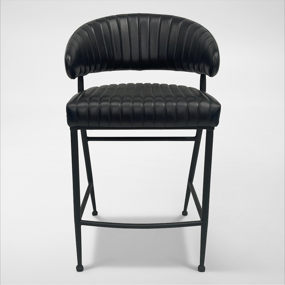 morton black counter height stool   