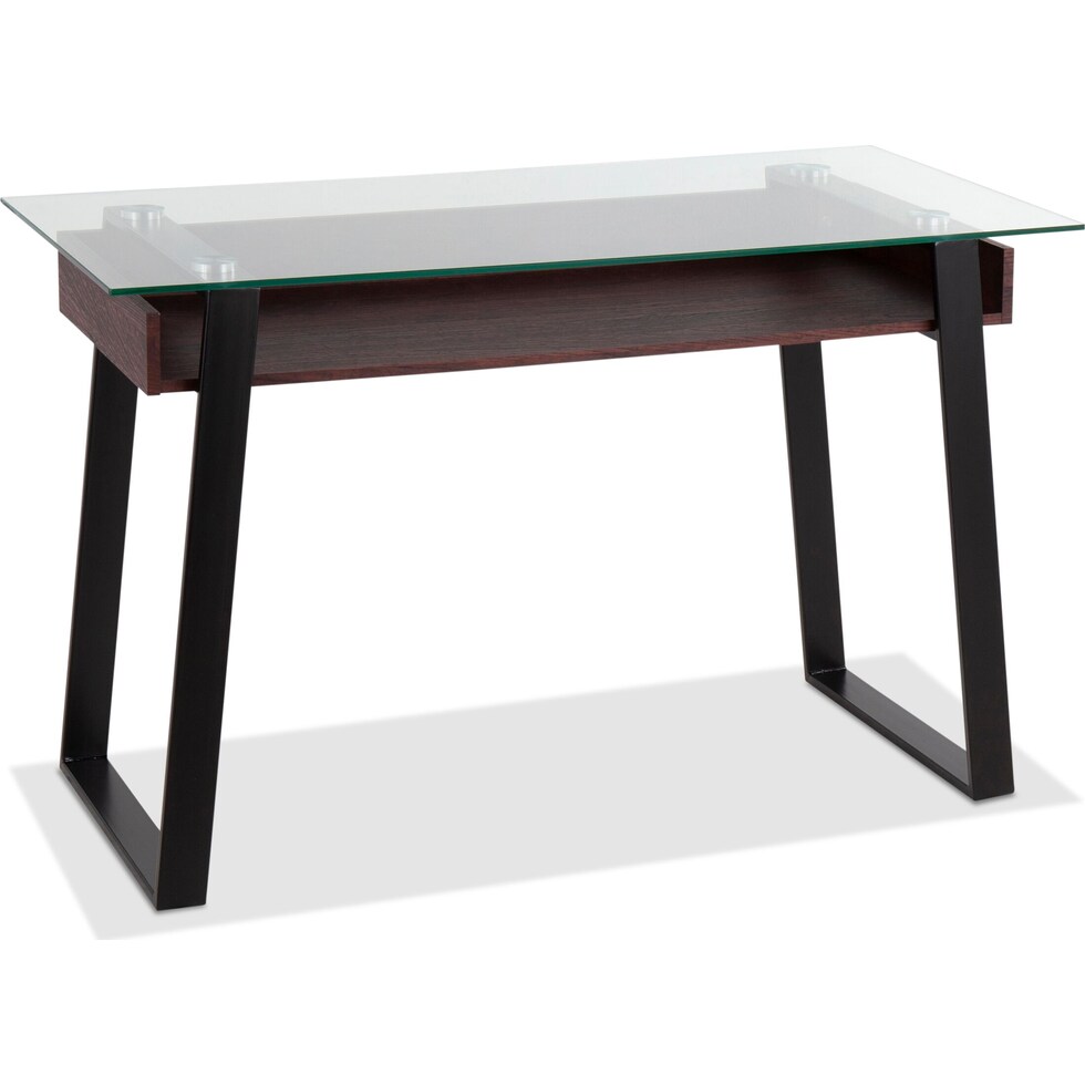 mose dark brown desk   