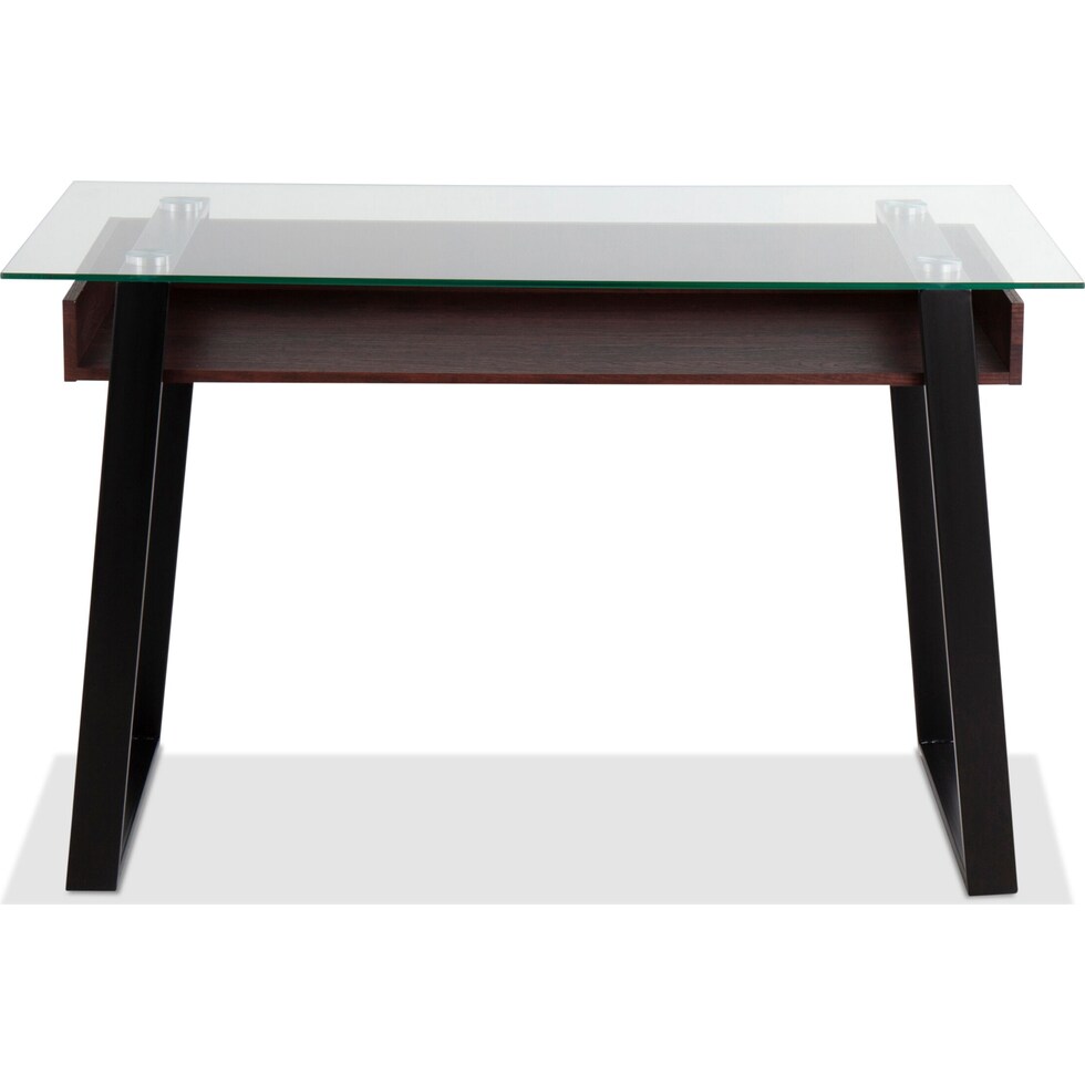 mose dark brown desk   