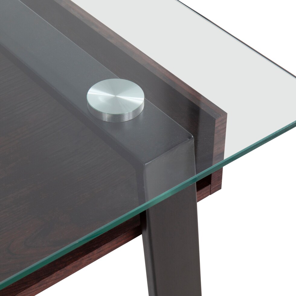 mose dark brown desk   
