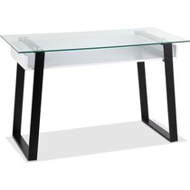 mose white desk   