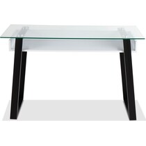 mose white desk   