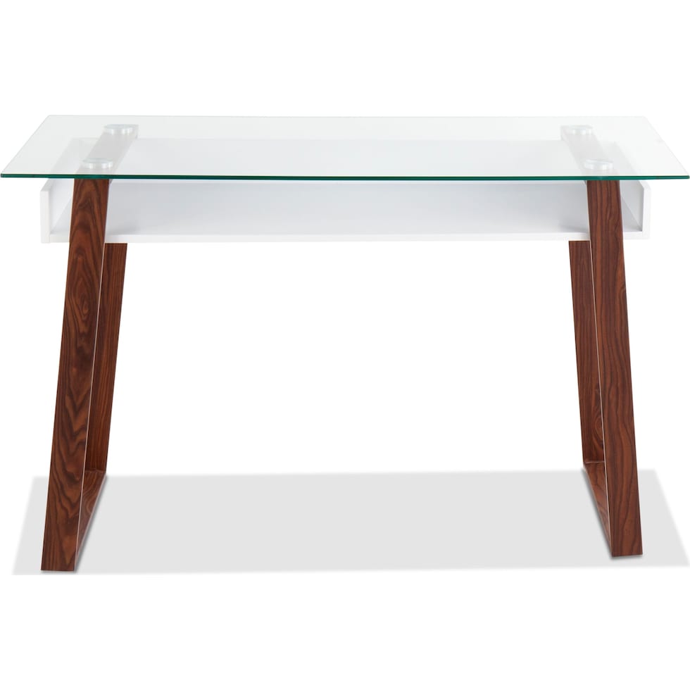 mose white desk   