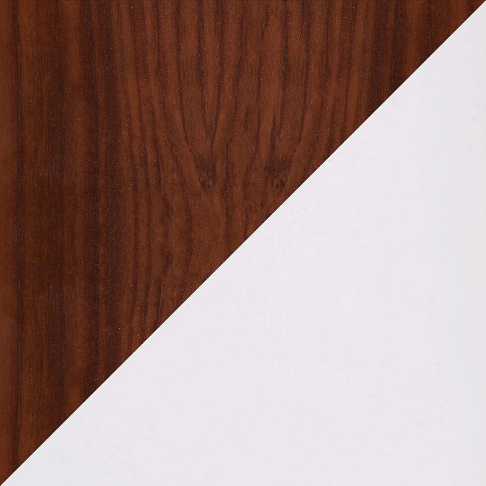 mose white desk   