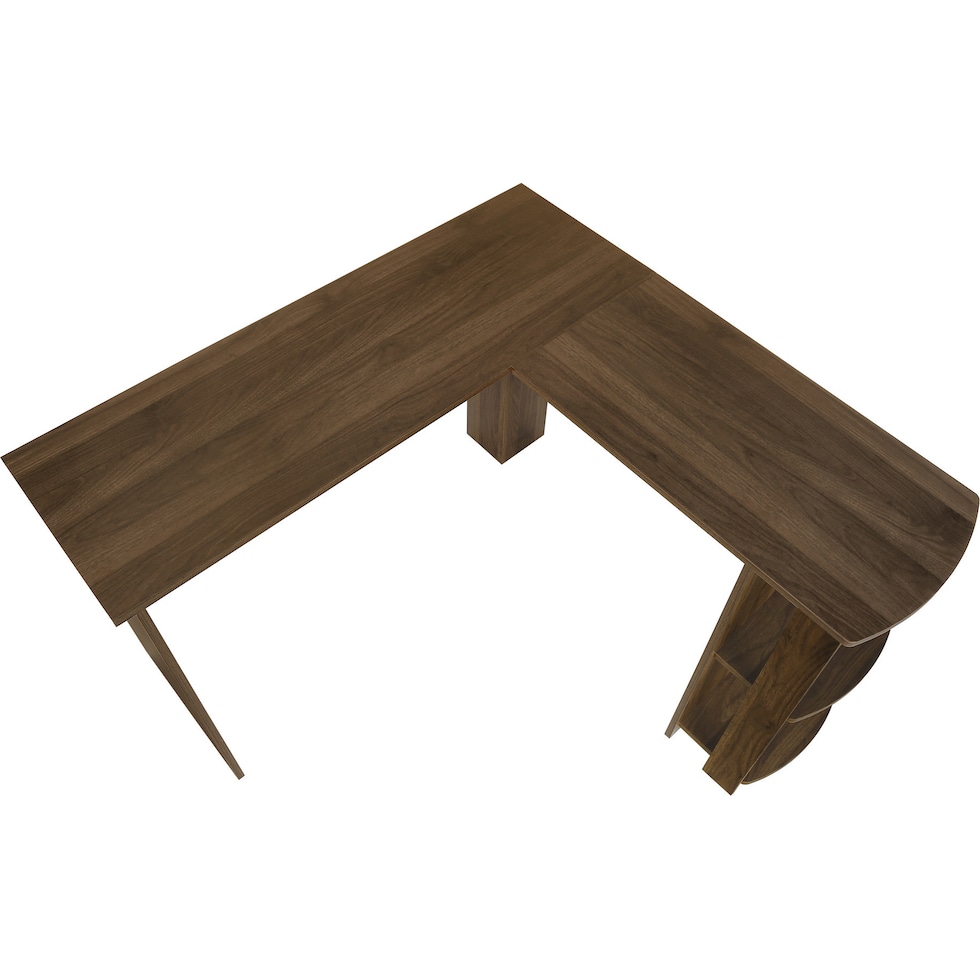 moses dark brown desk   