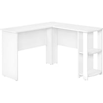 moses white desk   