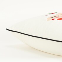 mr & mrs claus ivory accent pillow   
