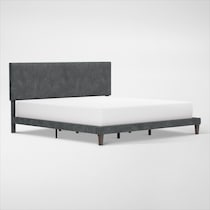 muellen gray king bed   