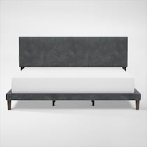 muellen gray king bed   