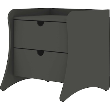 Mulberry 2-Drawer Nightstand