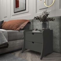 mulberry gray nightstand   