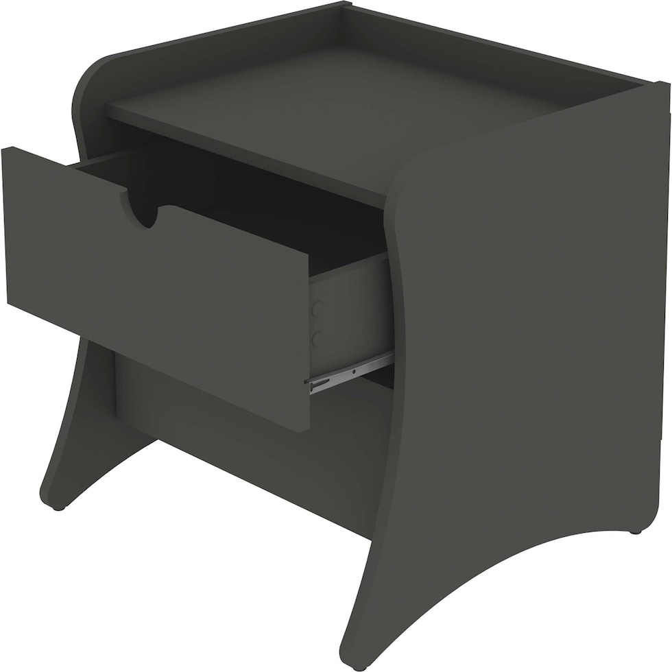 mulberry gray nightstand   