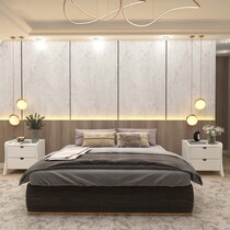 mulberry white  pc bedroom   