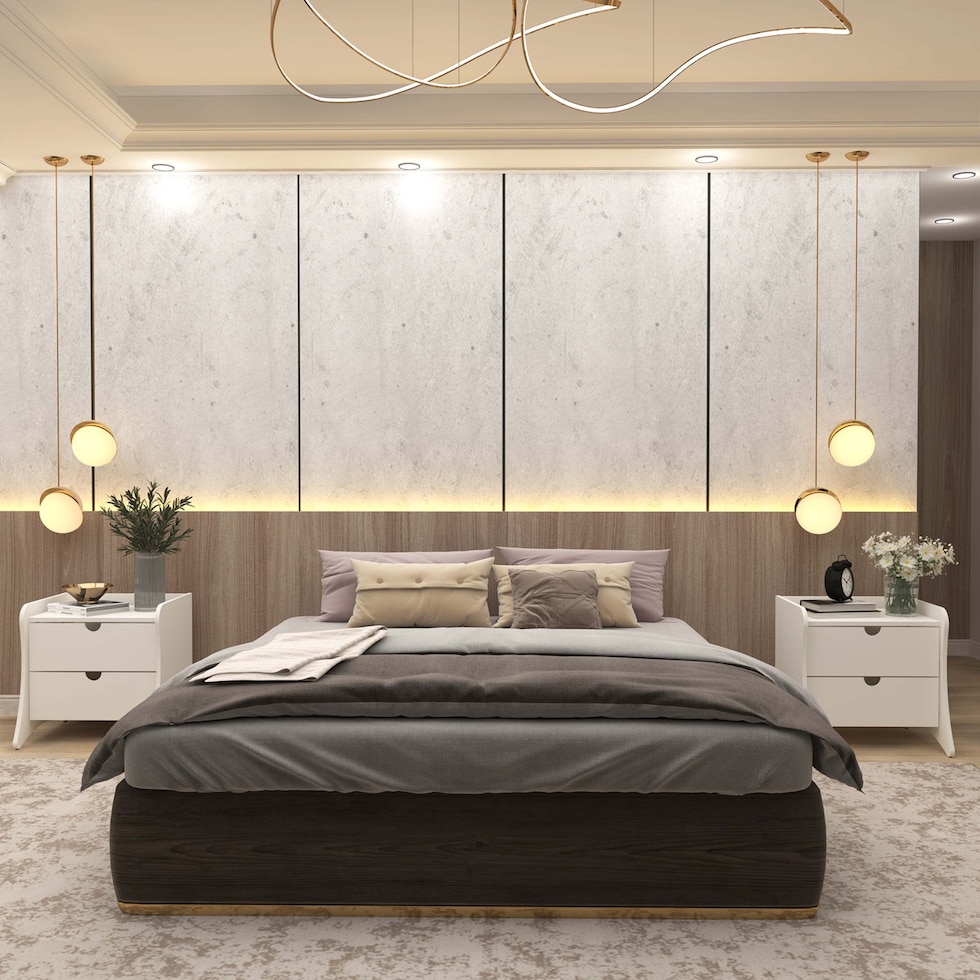 mulberry white  pc bedroom   