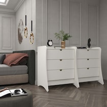 mulberry white  pc bedroom   