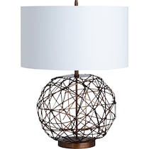 mulholland brown table lamp   