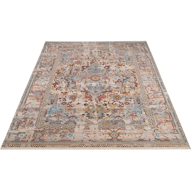 Midsummer Area Rug - Blue Multi