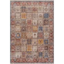 multicolor area rug  x    