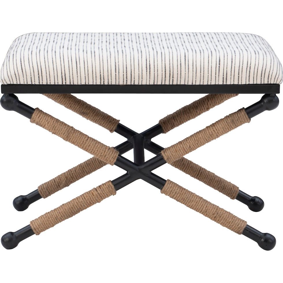 muriel light brown accent stool   