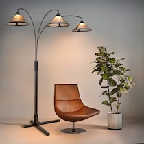 muse gray floor lamp   