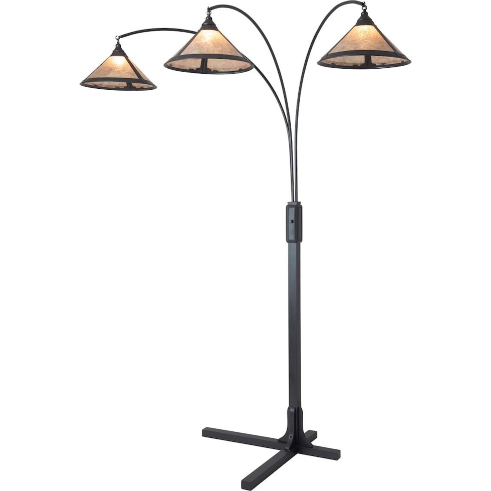 muse gray floor lamp   