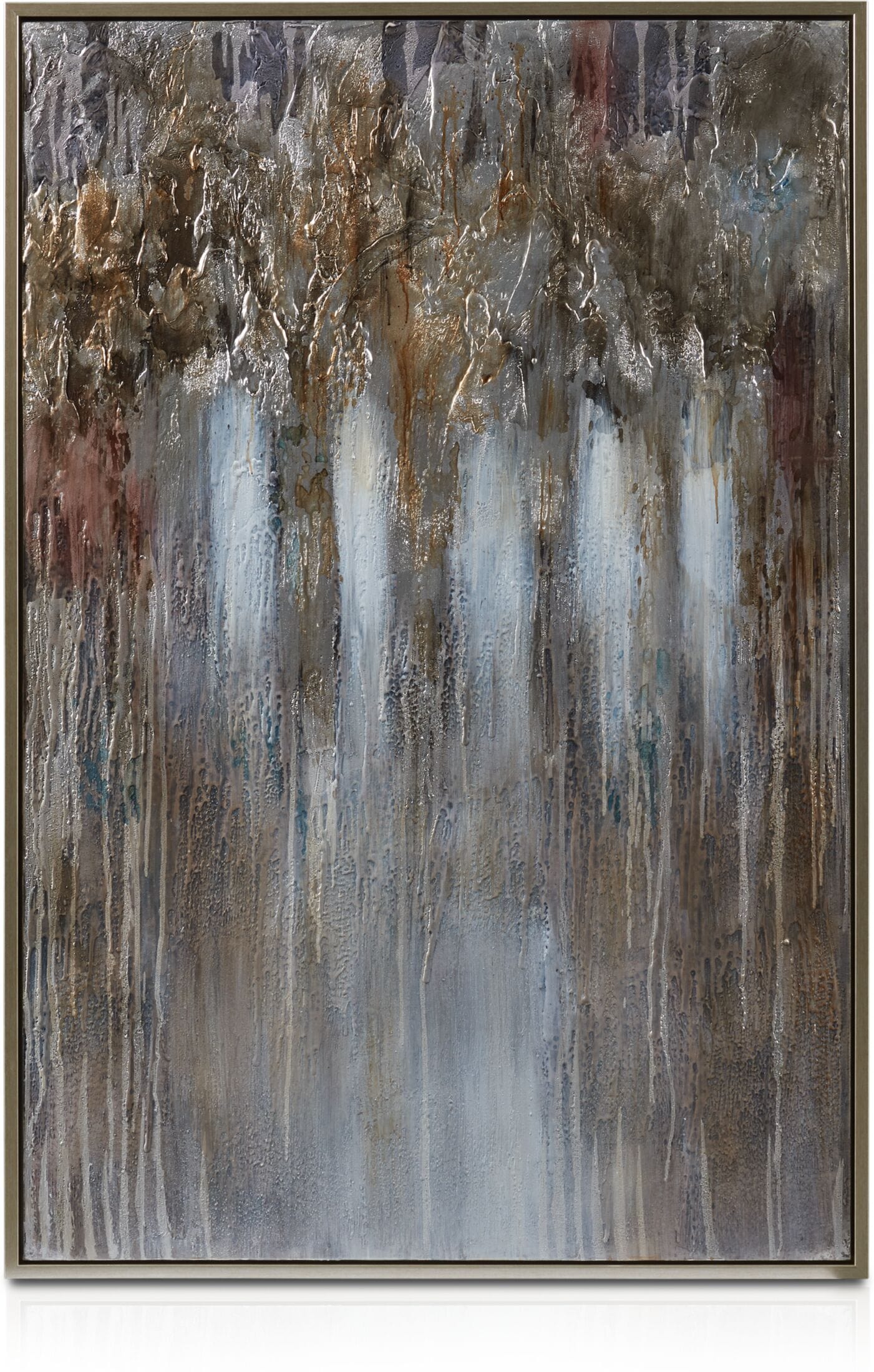 Muted 60'' x 40'' Wall Art Value City Furniture