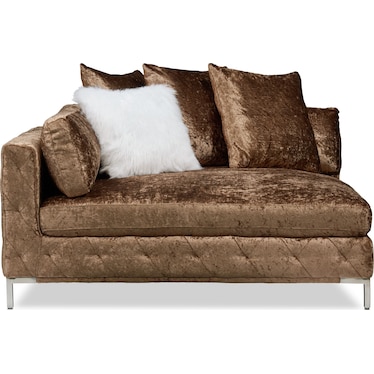 Myla Corner Sofa - Mushroom