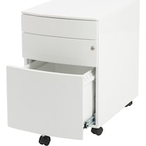 nadira white file cabinet   
