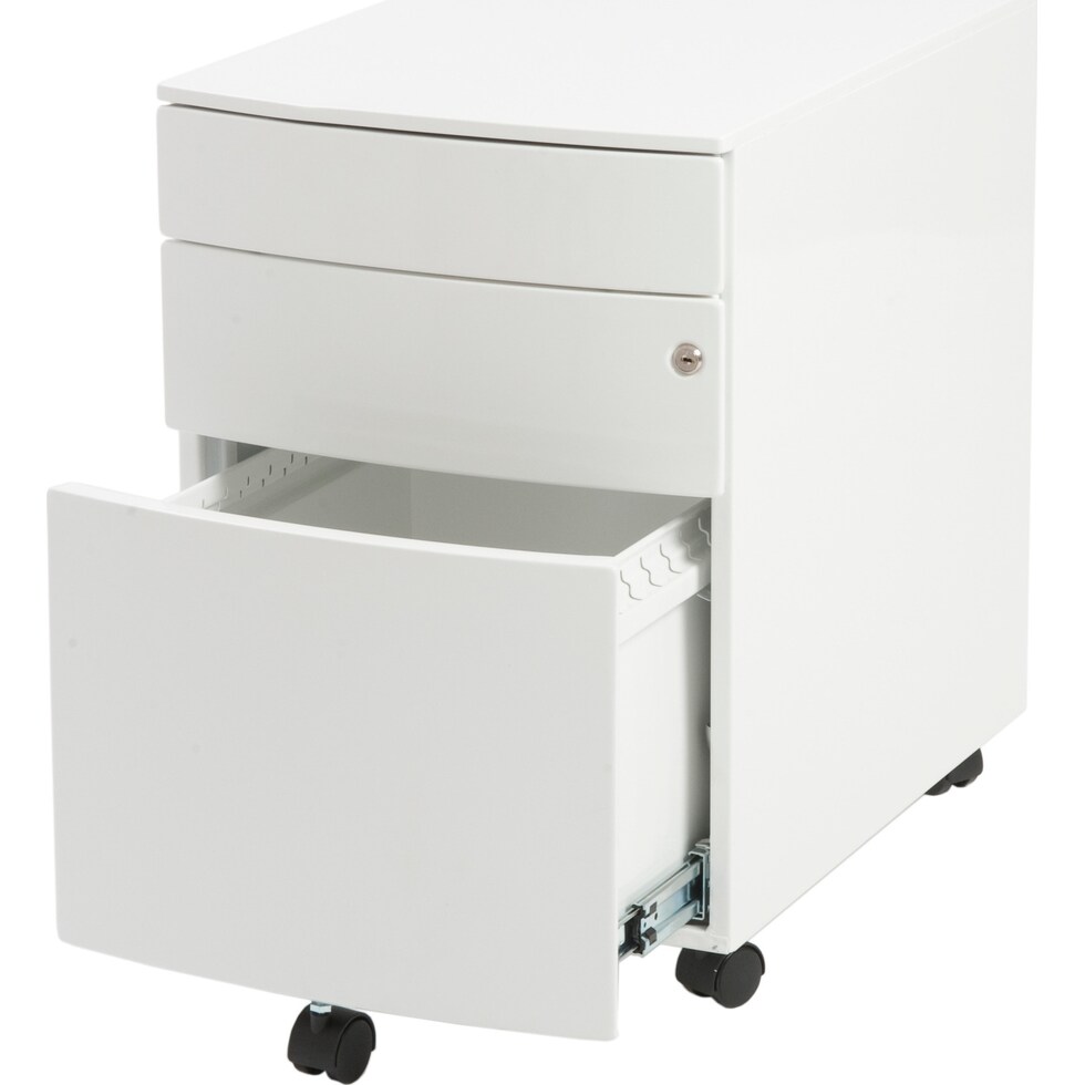 nadira white file cabinet   