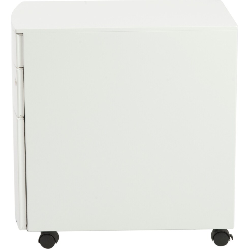 nadira white file cabinet   