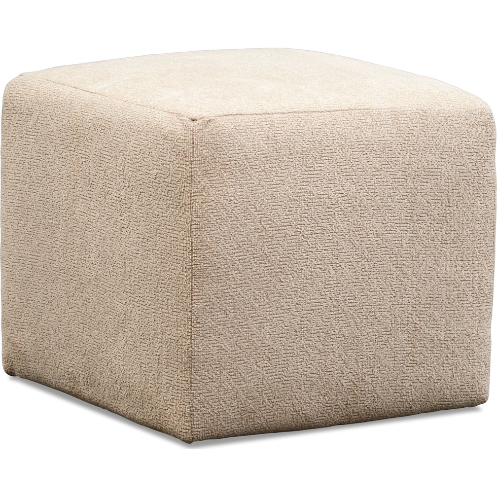 nala light brown ottoman   