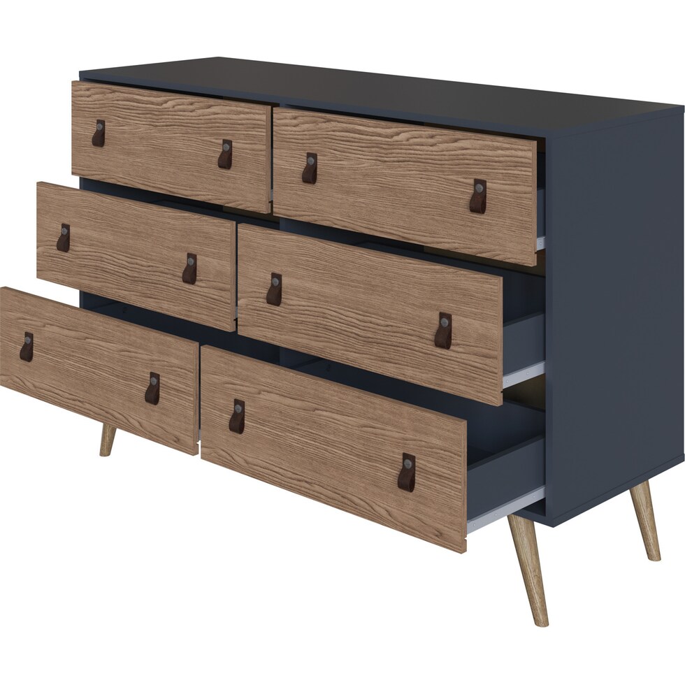 nalda light brown dresser   