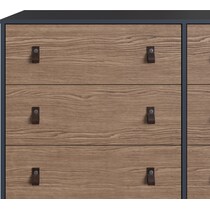 nalda light brown dresser   