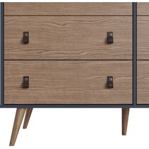 nalda light brown dresser   