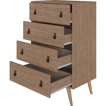 nalda light brown dresser   