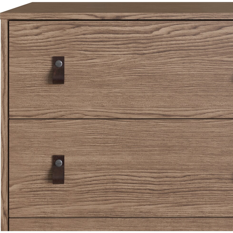 nalda light brown dresser   